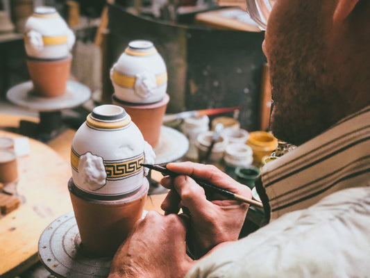 The art of ancient Italian decoration - Olla Bowls