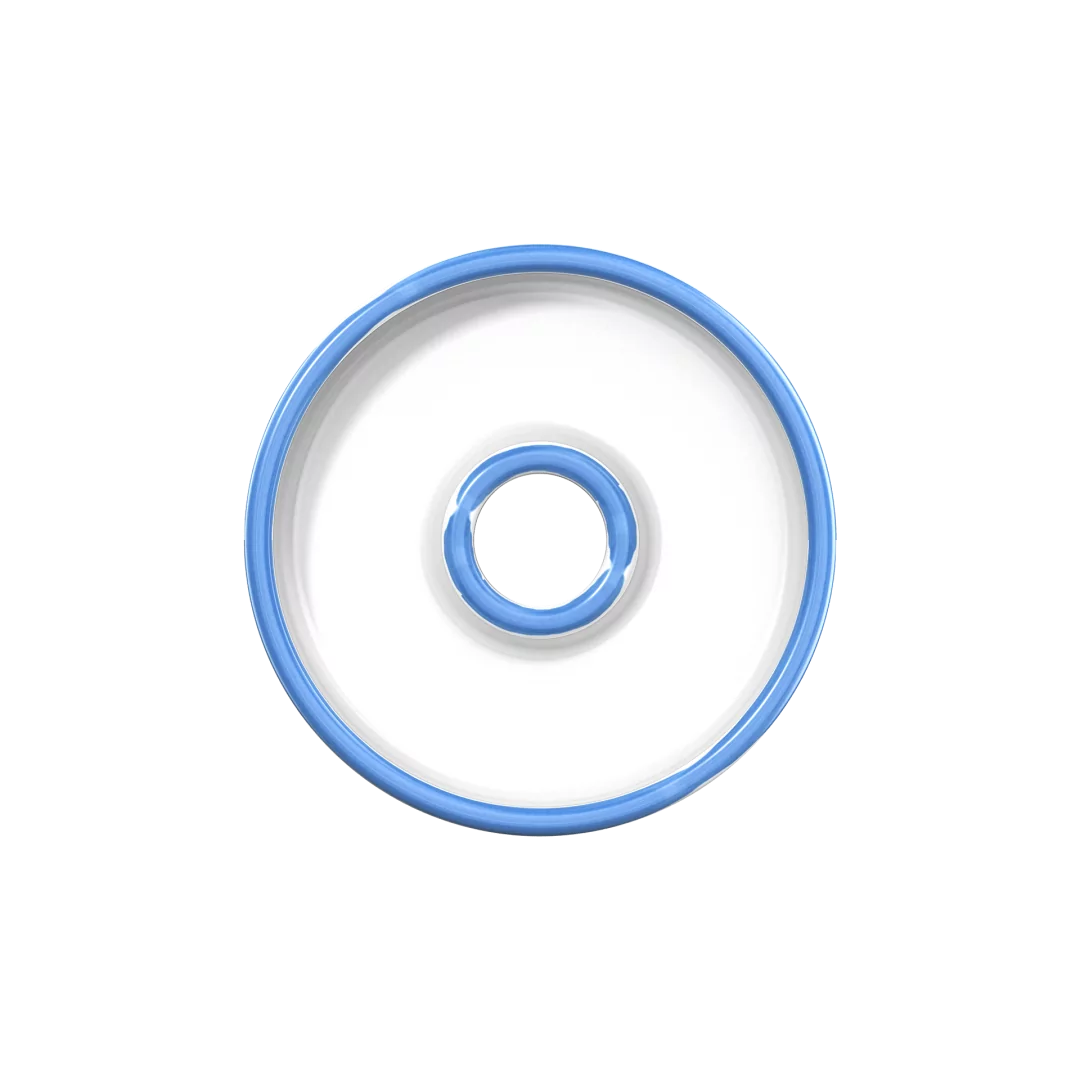 RAAS x OLLA bowl Capri, top view of the phunnel