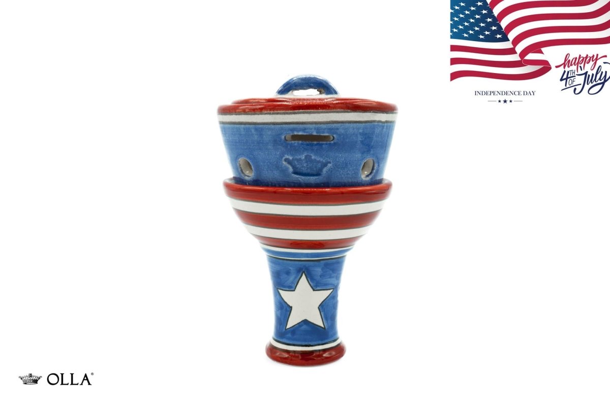 USA FLAG "4th July edition" (10 Pcs available only in US reseller) - Olla Bowls