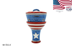 USA FLAG "4th July edition" (10 Pcs available only in US reseller) - Olla Bowls