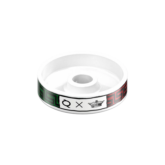 RAAS x OLLA hookah bowl, Italia colourway, hand-painted in Florence