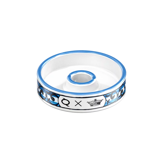 RAAS x OLLA hookah bowl, Capri colourway, hand-painted in Florence