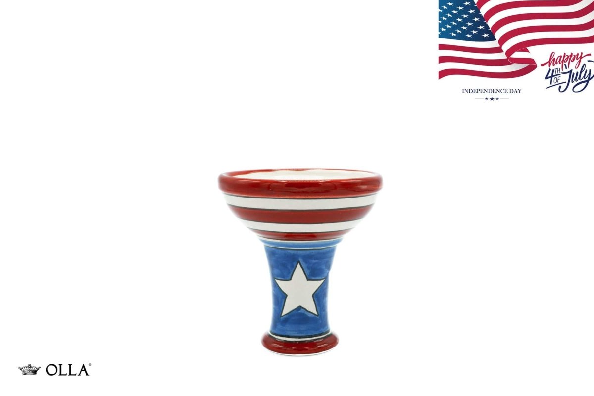USA FLAG "4th July edition" (10 Pcs available only in US reseller) - Olla Bowls